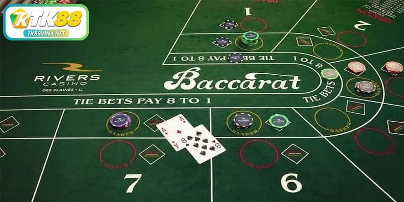Baccarat online là trò chơi đánh bài quen thuộc với nhiều anh em