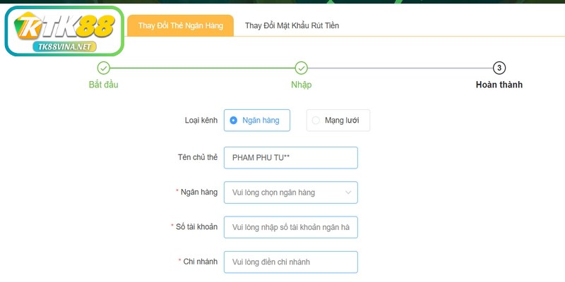 Lưu ý quan trọng giúp rút tiền TK88 an toàn và minh bạch