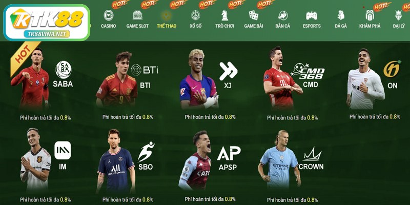 Chuyên mục thể thao TK88 chú trọng yếu tố an toàn và ổn định